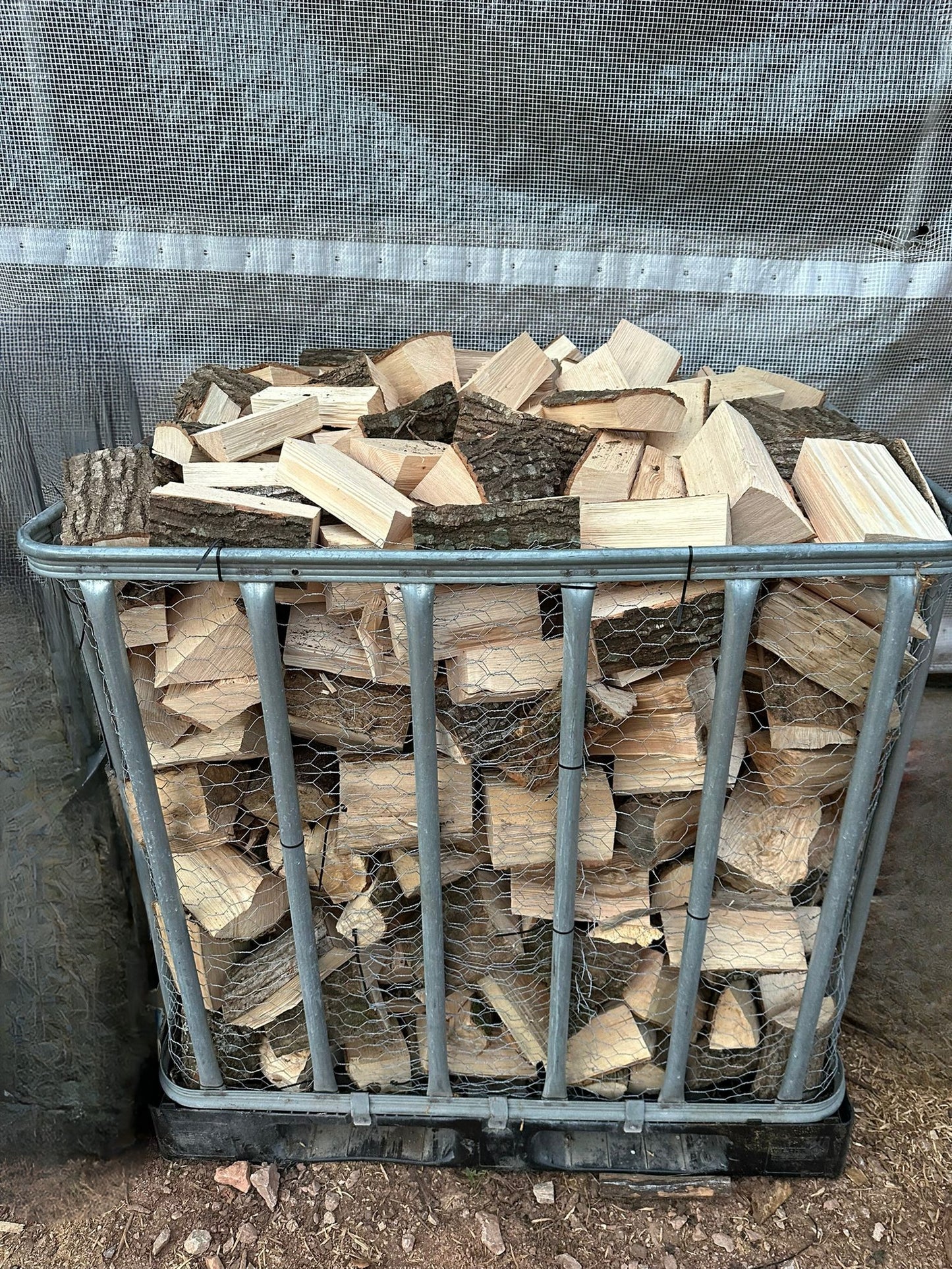 Cubic Metre Cage of Kiln Dried Wood