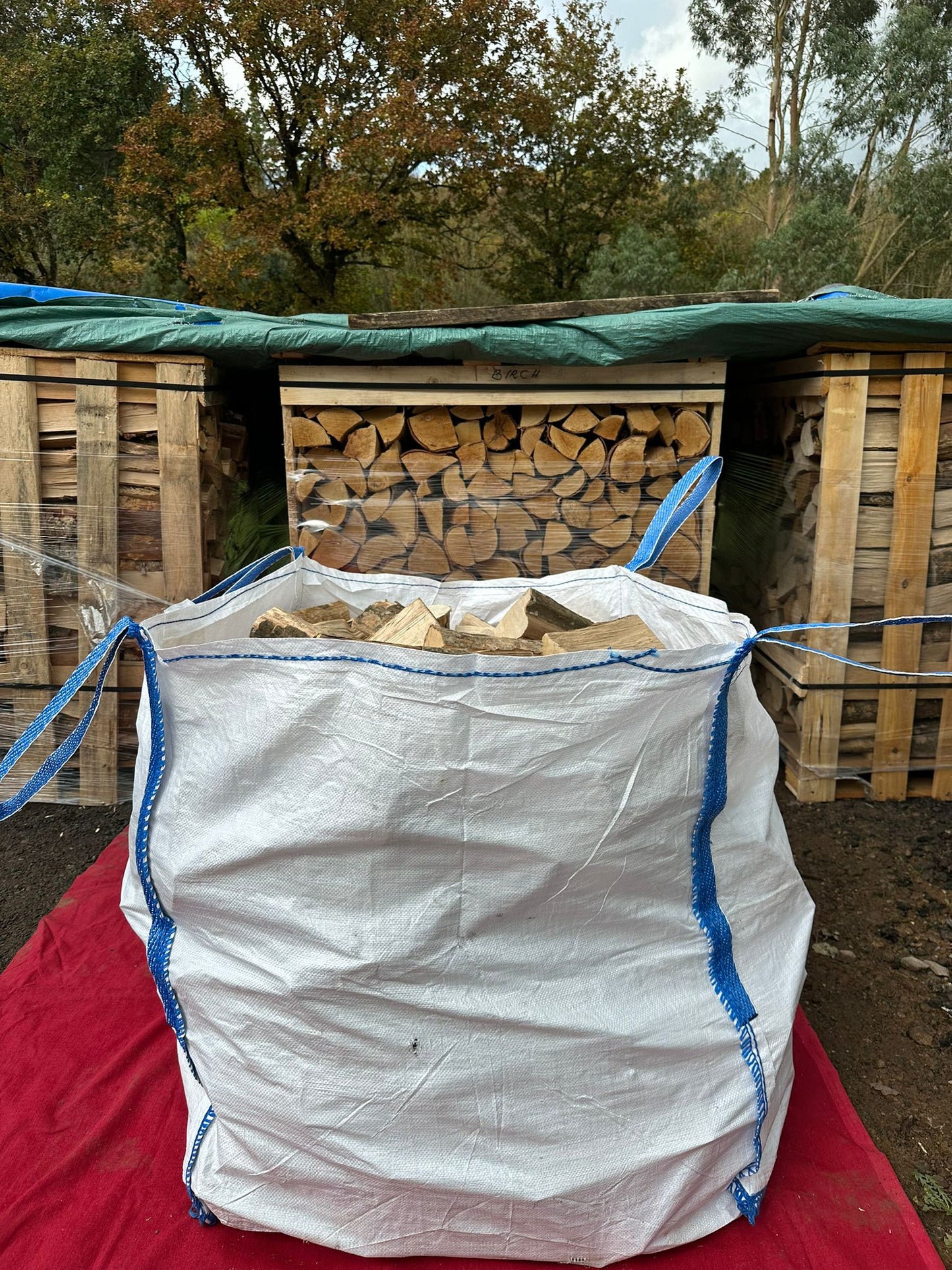 Dumpy Bag of Kiln Dried Wood